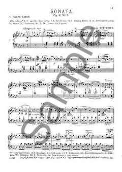Sonatas For Piano Book 1 von Ludwig van Beethoven 
