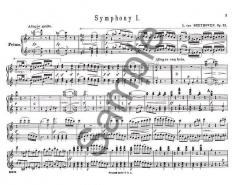 Symphonies Book 1 von Ludwig van Beethoven für Klavier zu 4 Händen im Alle Noten Shop kaufen