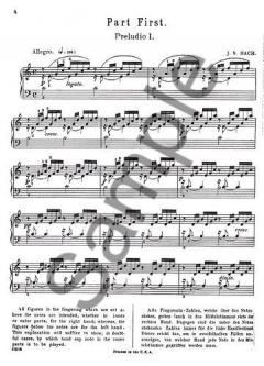 Well Tempered Clavier Book 1 von Johann Sebastian Bach im Alle Noten Shop kaufen