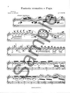 Chromatic Fantasy & Fugue von Johann Sebastian Bach 