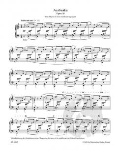 Arabeske op. 18 - Blumenstück op. 19 von Robert Schumann 