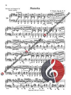 Mazurkas For Piano von Frédéric Chopin 