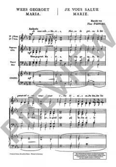 4 Chöre No. 1 von Flor Peeters (Download) 