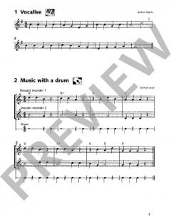 Fun and Games with the Recorder Tutor Book 2 von Konrad Hünteler (Download) 