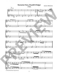 Ten Klezmer Duos Vol. 1 von Mike Curtis 