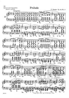 Preludes For Piano von Frédéric Chopin 