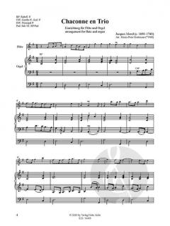 Chaconne en Trio von Jacques Morel 