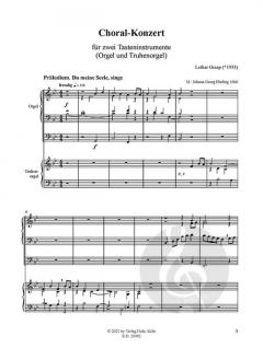 Choral-Konzert von Lothar Graap 