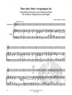 Das alte Jahr vergangen ist von Lothar Graap 