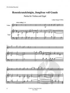 Rosenkranzkönigin, Jungfrau voll Gnade von Lothar Graap 