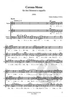 Corona-Messe von Walter Gleißner 