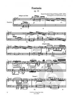Fantasia fis-Moll op. 10 von Daniel Friedrich Eduard Wilsing 