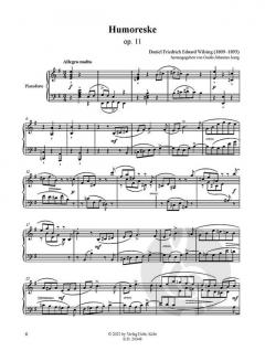 Humoreske e-Moll op. 11 von Daniel Friedrich Eduard Wilsing 