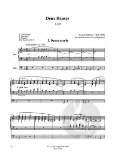 2 Danses L 103 von Claude Debussy 