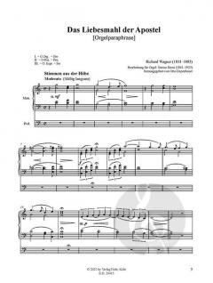 Das Liebesmahl der Apostel von Richard Wagner 