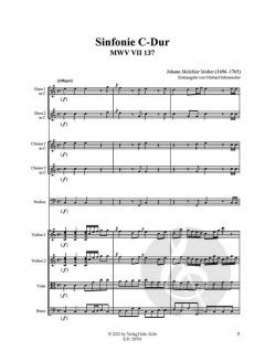 Sämtliche Sinfonien 61: Sinfonie Nr. 137 C-Dur MWV VII 137 von Johann Melchior Molter 