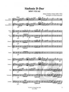 Sämtliche Sinfonien 86: Sinfonie Nr. 162 D-Dur MWV VII 162 von Johann Melchior Molter 