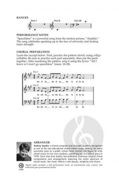 Speechless von Alan Menken 