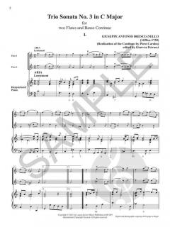 Trio Sonata No. 3 von Giuseppe Antonio Brescianello 