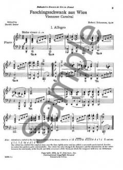 Faschingsschwank aus Wien Op.26 von Robert Schumann 