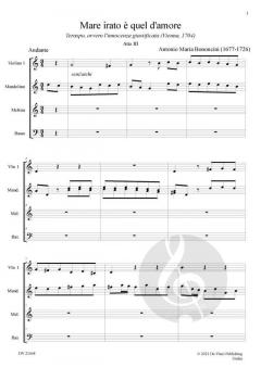 Arias with Obbligato Mandolin im Alle Noten Shop kaufen