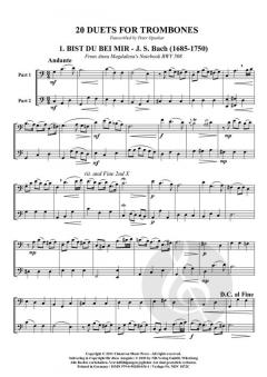 20 Posaunen Duette bekannter Melodien 