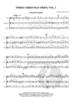 Drei Weihnachts-Trios 1 von Robert Wall 