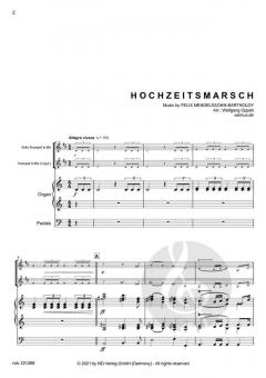 Hochzeitsmarsch von Felix Mendelssohn Bartholdy 