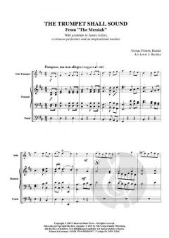 The Trumpet Shall Sound von Georg Friedrich Händel im Alle Noten Shop kaufen