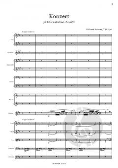 Konzert TRV 292 von Richard Strauss 