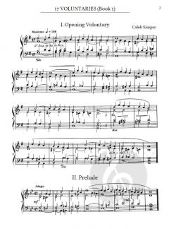 2 x 17 Voluntaries - Vol. 1 von C. Simper 