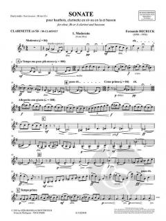 Sonate von Fernande Decruck 