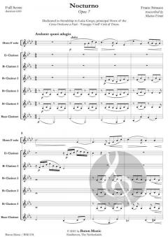 Nocturno op. 7 von Franz Strauss 