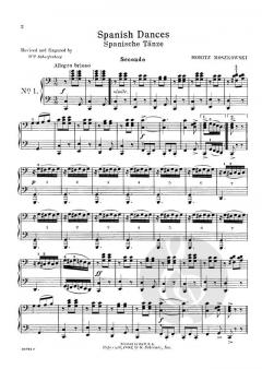 Spanish Dances Op.12 von Moritz Moszkowski für Klavier zu 4 Händen im Alle Noten Shop kaufen