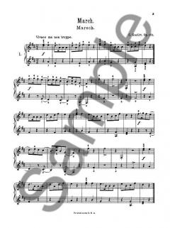 Albumleaves For Young Op.101 Piano von Cornelius Gurlitt 