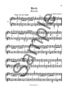 Albumleaves For Young Op.101 Piano von Cornelius Gurlitt 