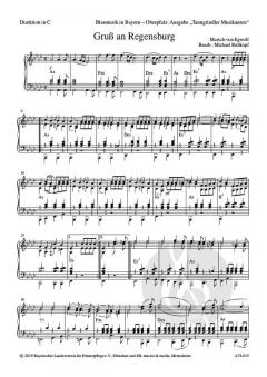 Gruß an Regensburg von Tanngrindler Musikanten 