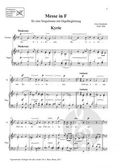 Messe in F von Alois Edenhofer 