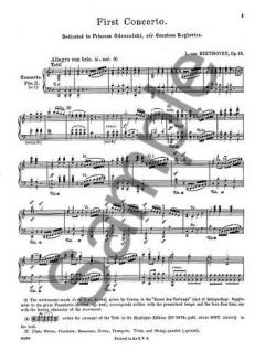 Concerto No.1 In C Major Op.15 von Ludwig van Beethoven 