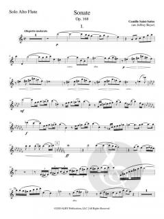 Sonate op. 168 von Camille Saint-Saëns 