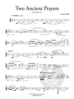 2 Ancient Prayers von David Loeb 