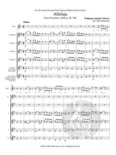 Alleluja von Wolfgang Amadeus Mozart 