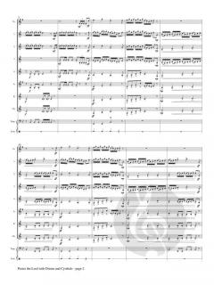 Praise the Lord with Drums and Cymbals von Sigfrid Karg-Elert 