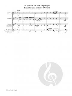 O Sacred Head von Johann Sebastian Bach 