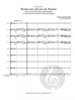 Wachet auf, ruft uns die Stimme von Johann Sebastian Bach 