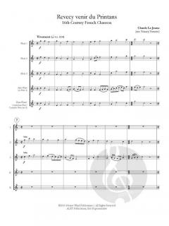 Revecy Venir du Printans von Claude le Jeune 