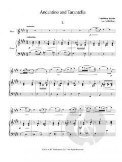 Andantino et Tarantella von Vladimir Tsybin 