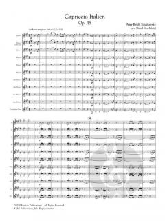 Capriccio Italien von Peter Iljitsch Tschaikowsky 