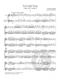 4 Little Duets von Giuseppe Gariboldi 