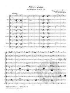 Allegro Vivace von Wolfgang Amadeus Mozart 